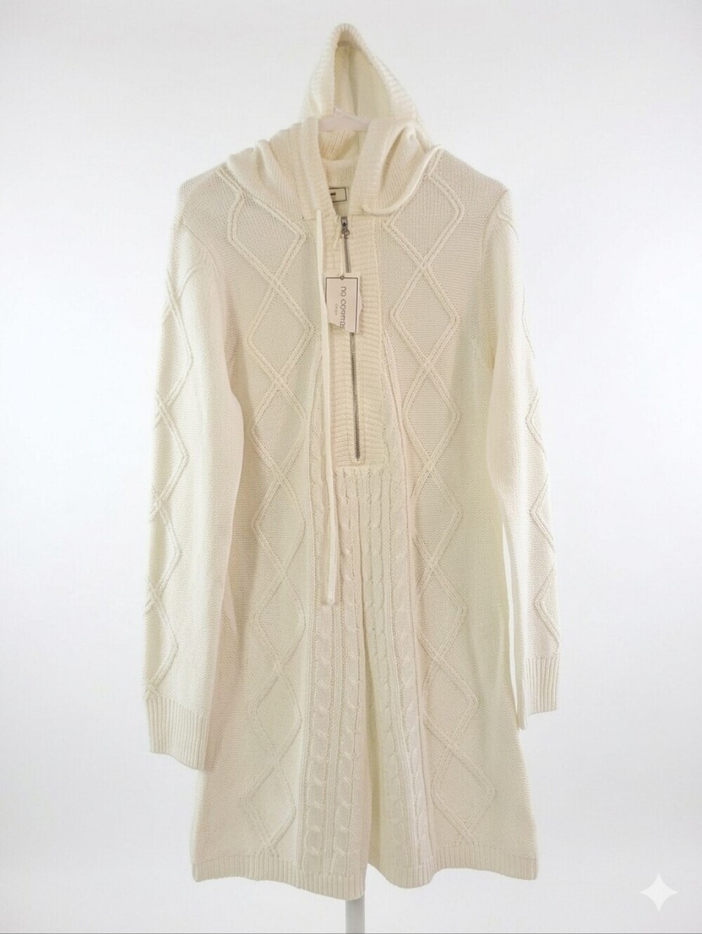 New No Comment sweater romper size L